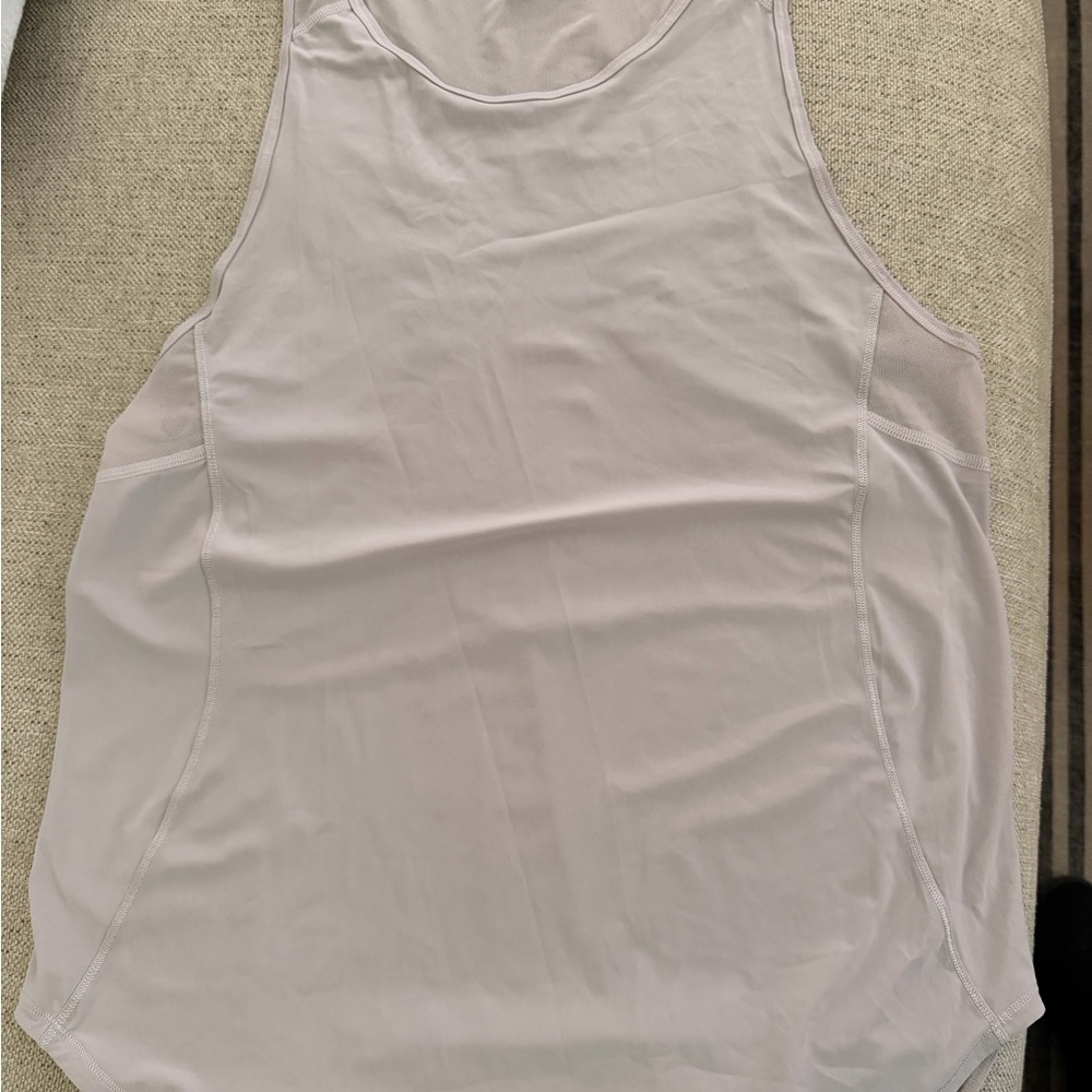 lululemon athletica Light silver Tank Top